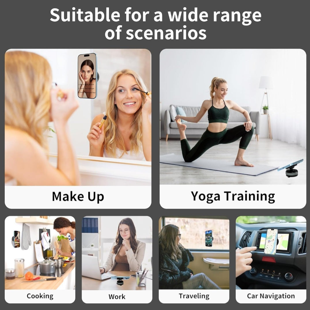 Vacuum Magnetic Phone Holder Stand